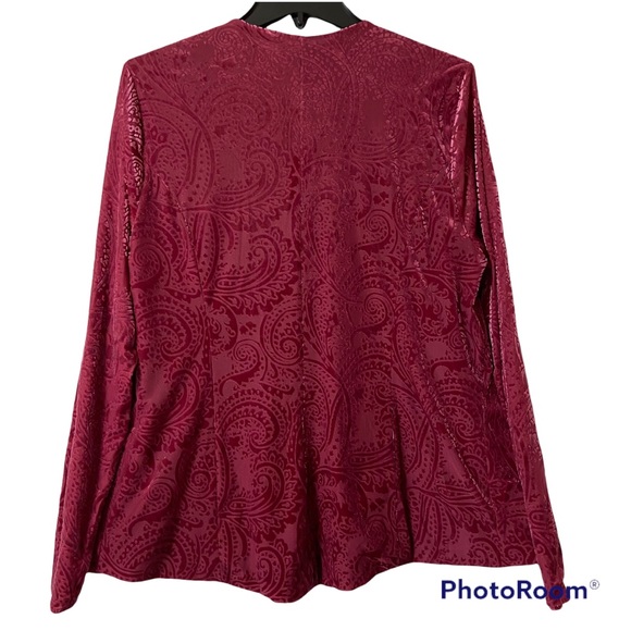 Torrid Velvet Burnout Flyaway Cardigan Size 00 - Picture 2 of 8